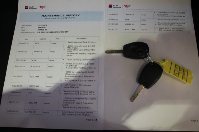 Renault Trafic 1.6 dCi EURO 6 - Airco - 2020 - PDC - € 11.499,- Excl.