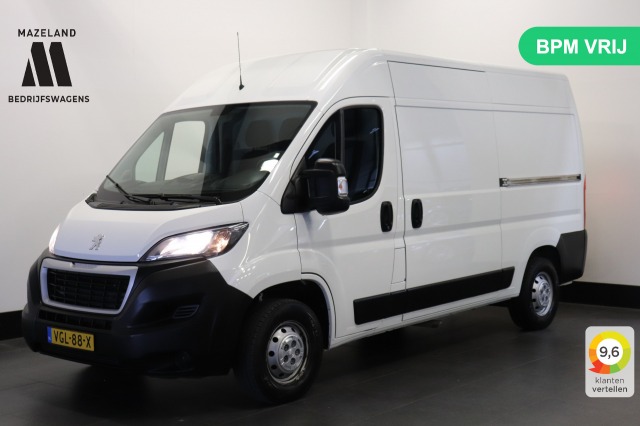 Peugeot Boxer 2.2 BlueHDi 120PK 2x Schuifdeur L2H2 EURO 6 - Airco - Navi - Cruise - € 14.499,- Excl.