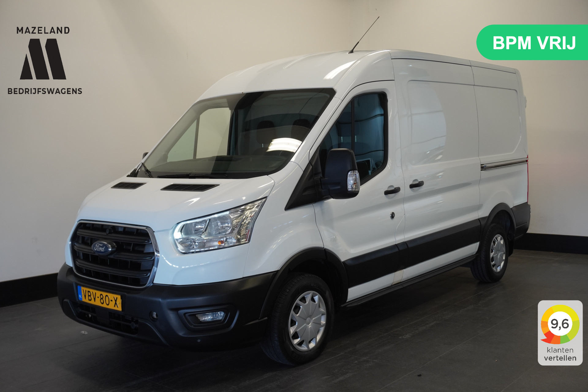 Ford Transit 2.0 TDCI L2H2 2x Schuifdeur EURO 6 - Airco - Cruise - PDC - € 14.499.- Excl.