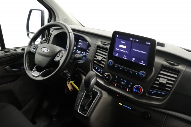Ford Transit Custom 1.0 EcoBoost Automaat 125PK Hybride Benzine! EURO 6 - Airco - Cruise - PDC - € 23.950,- Excl.