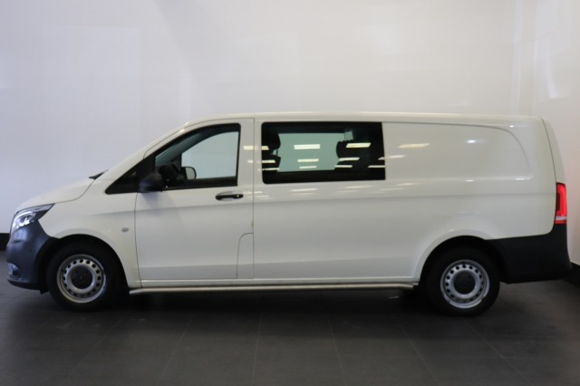 Mercedes-Benz Vito 114 CDI Automaat XL Dubbele Cabine - EURO 6 - Airco - Navi - Cruise - € 17.900,- Excl.