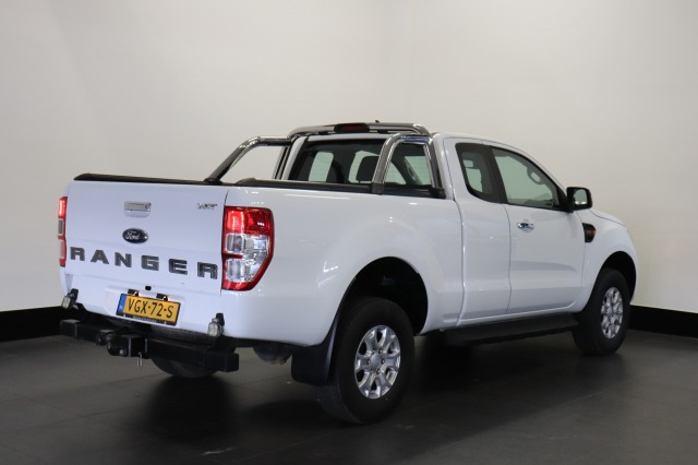 Ford Ranger 2.0 EcoBlue XLT 170PK 4X4 SuperCab EURO 6 - A/C Climate - Navi - Cruise - Trekhaak - € 20.900,- Excl.