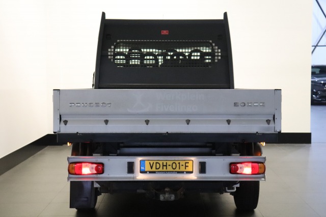 Peugeot Boxer 2.2 BlueHDi L3 Openlaad Dubbel Cabine EURO 6 - Airco - Navi - Cruise - € 15.950,- Excl.