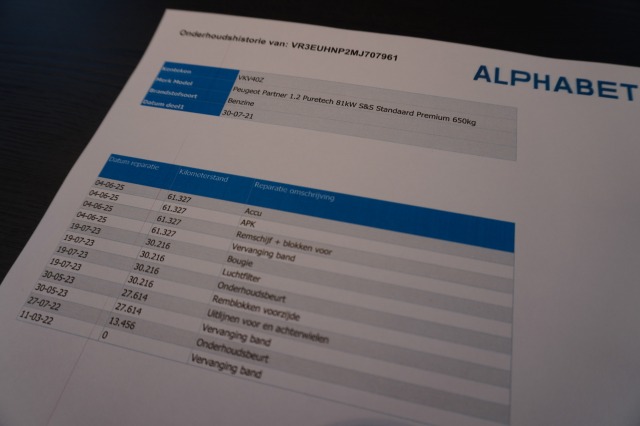 Peugeot Partner 1.2 110PK Benzine - Airco - Navi - Cruise - € 11.950,- Excl.