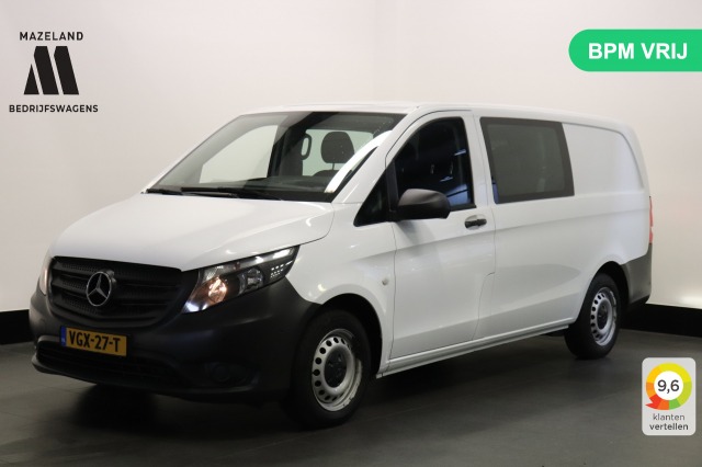 Mercedes-Benz Vito 110 CDI Lang Dubbel cabine EURO 6 - A/C climate - Cruise - €14.900,- Excl.