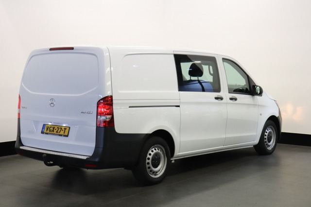 Mercedes-Benz Vito 110 CDI Lang Dubbel cabine EURO 6 - A/C climate - Cruise - €14.900,- Excl.