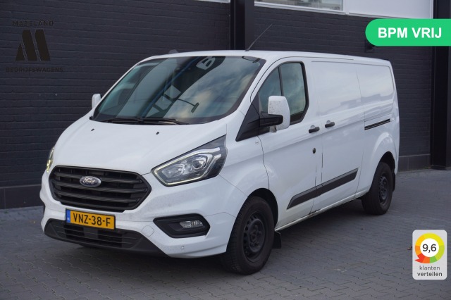 Ford Transit Custom 2.0 TDCI 130PK 2x Schuifdeur L2 - EURO 6 - Airco - Cruise - PDC - €13.950,- Excl.