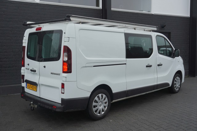 Renault Trafic 1.6 dCi 125PK L2 Dubbele Cabine EURO 6 - Airco - Navi - Cruise - € 14.499,- Excl.