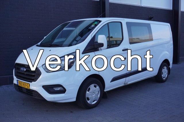 Ford Transit Custom 2.0 TDCI L2 Dubbele Cabine EURO 6 - Airco - Cruise - Camera - € 16.900,- Excl.