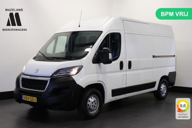 Peugeot Boxer 2.2 BlueHDi 120PK L2H2 2x Schuifdeur - Airco - Navi - Cruise - € 11.950,- Excl.