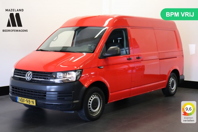 Volkswagen Transporter 2.0 TSI 150PK L2H2 Benzine 2x schuifdeur - Airco - Camera - Trekhaak - €19.900,- Excl.