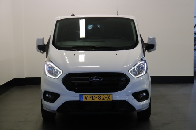 Ford Transit Custom 2.0 TDCI 130PK L2 Dubbele Cabine EURO 6 - Airco - Navi - Cruise - Trekhaak - € 18.950,- Excl.