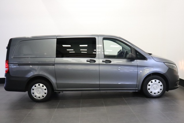 Mercedes-Benz Vito 114 CDI Lang Dubbele Cabine Automaat EURO 6 - AC/Climate - Navi - Cruise - € 28.900,- Excl.