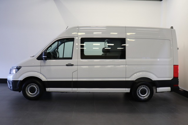 Volkswagen Crafter 2.0 TDI 177PK L3H3 Dubbele Cabine EURO 6 - Airco - Navi - Cruise - € 20.950,- Excl.
