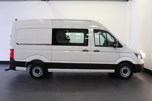 Volkswagen Crafter 2.0 TDI 177PK L3H3 Dubbele Cabine EURO 6 - Airco - Navi - Cruise - € 20.950,- Excl.