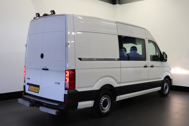 Volkswagen Crafter 2.0 TDI 177PK L3H3 Dubbele Cabine EURO 6 - Airco - Navi - Cruise - € 20.950,- Excl.