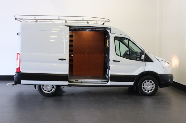 Ford Transit 2.0 TDCI 130PK Automaat 2x Schuifdeur L2H2 EURO 6 - Airco - Cruise - Camera - €16.950,- Excl.