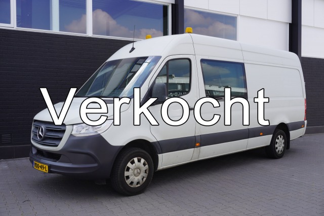 Mercedes-Benz Sprinter 316 2.2 CDI L3H2 Automaat Dubbel cabine EURO 6 - A/C Climate - Navi - Cruise - €23.950,- Excl. Mercedes-Benz Sprinter 316 2.2 CDI L3H2 Automaat Dubbel cabine EURO 6 - A/C Climate - Navi - Cruise - €23.950,- Excl.