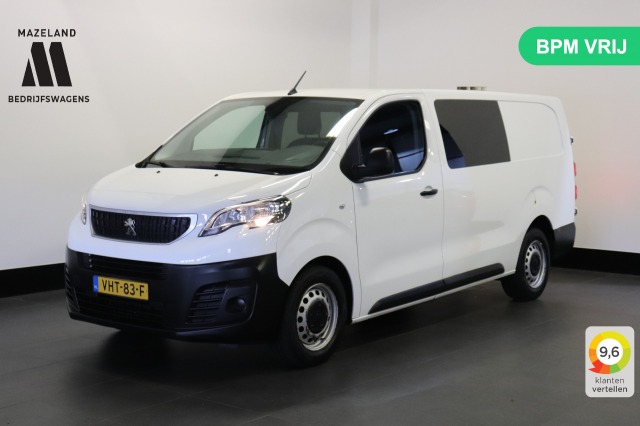 Peugeot Expert 2.0 BlueHDI 123PK L3 Dubbel cabine EURO 6 - Airco -Navi - Cruise - €14.950,- Excl.