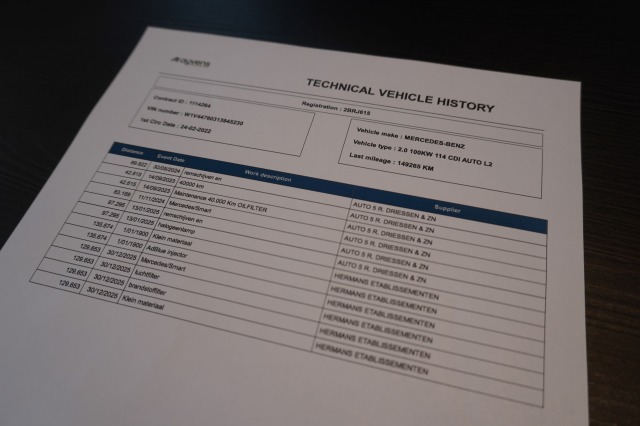 Mercedes-Benz Vito 114 CDI Lang Automaat EURO 6 - Airco - Navi - Cruise - €18.950,- Excl.