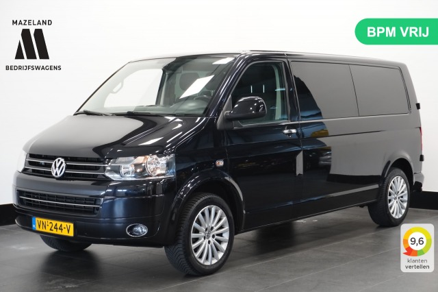 Volkswagen Transporter 2.0 TDI L2 Dubbele Cabine Automaat 180PK - Airco - Cruise - PDC - € 11.900,- Excl.
