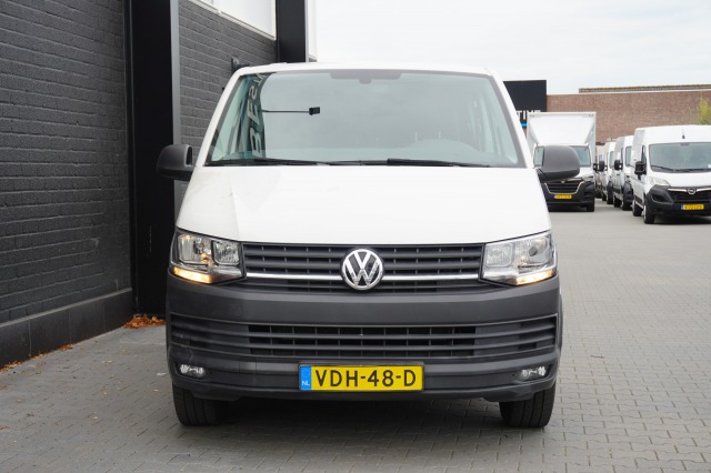 Volkswagen Transporter 2.0 TDI L2 Dubbel Cabine EURO 6 - Airco - Cruise - PDC - €15.900,- Excl.