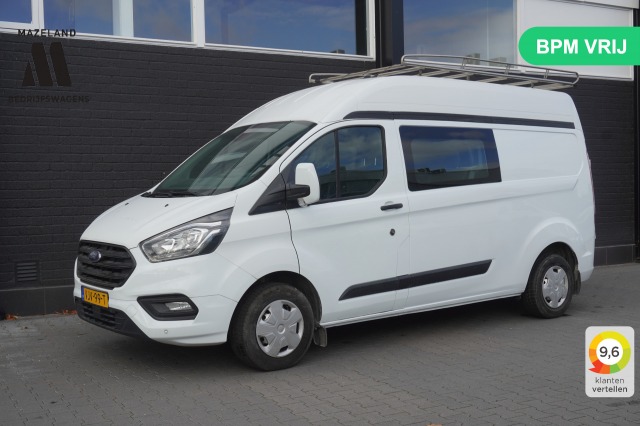 Ford Transit Custom 2.0 TDCI Dubbel Cabine L2H2 EURO 6 - Airco - Cruise - PDC - €17.900,- Excl. Ford Transit Custom 2.0 TDCI Dubbel Cabine L2H2 EURO 6 - Airco - Cruise - PDC - €17.900,- Excl.
