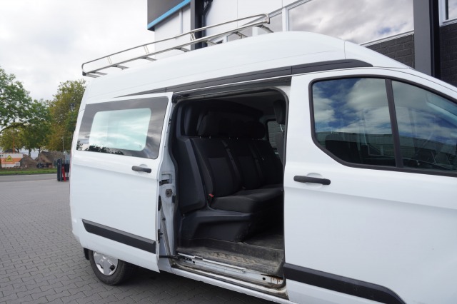 Ford Transit Custom 2.0 TDCI Dubbel Cabine L2H2 EURO 6 - Airco - Cruise - PDC - €17.900,- Excl.