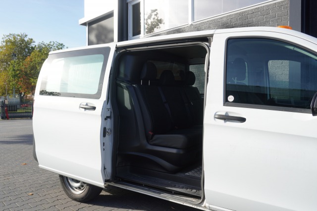 Mercedes-Benz Vito 110 CDI Lang Dubbel Cabine EURO 6 - Airco - PDC - NAP - €22.950,- Excl.