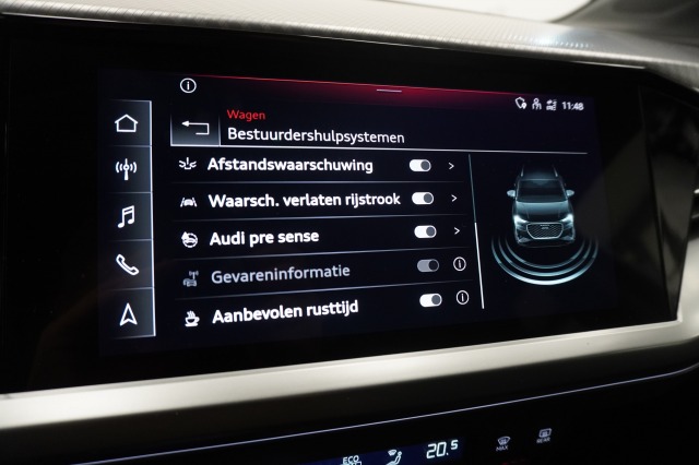 Audi Q4 e-tron 40 Launch edition Advanced S-Line 77 kWh 3 Fasen | Leder | Camera | Warmtepomp | ACC | €31.900,- Incl. BTW